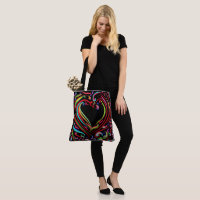 Excelente saco de tote grande de Leslie Harlow