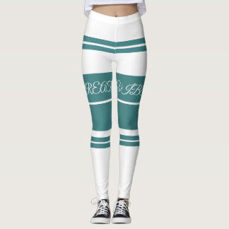 Excelente Vibes Green Luxury Leggings para mulhere