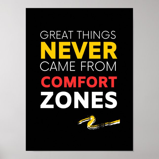 Excelentes nunca vieram do Poster de ZONAS COMFORT (Frente)
