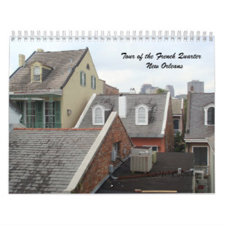 Excursão do bairro francês - calendário 2010