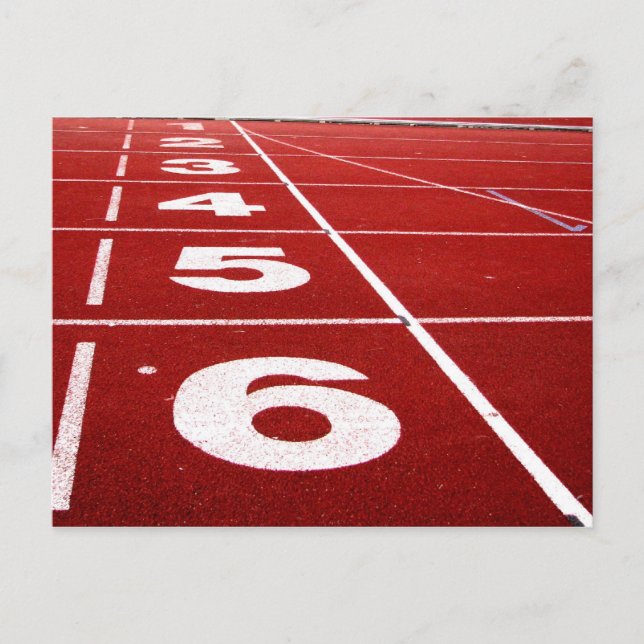 Executando cartão postal de faixa (Frente)