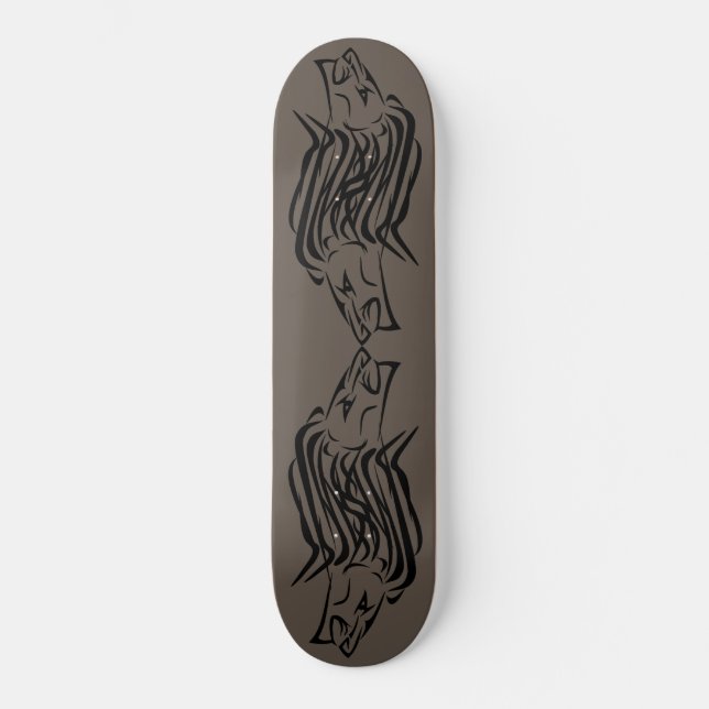 Executando Cores Personalizadas do Skateboard Lion (Frente)