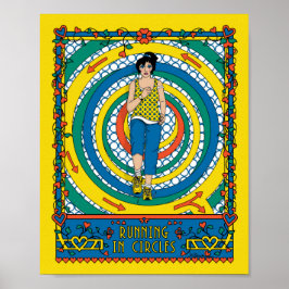 Executando em Círculos_B_8x10 Poster