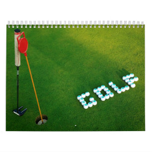 Executar Calendário de Parede de Golfe