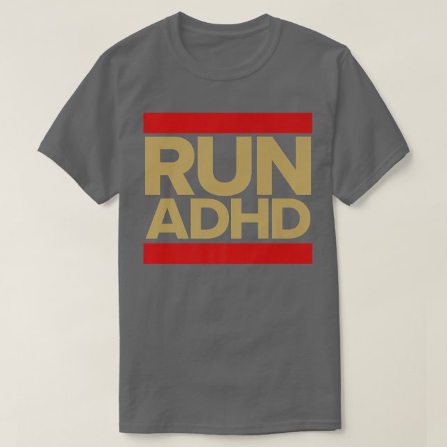Executar Camisa de Sensibilização do ADHD (Frente do Design)