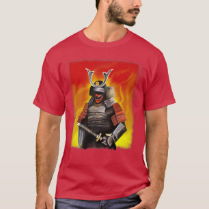 Exemplar de T-Shirt Premium Samurai Katana