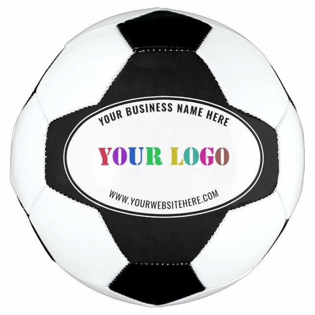 Exemplo de bola de futebol de texto personalizado  (Frente)