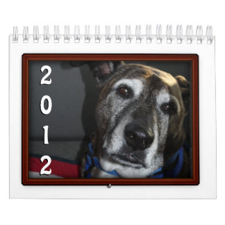 Exemplo de Calendário do Quadro de Fotos