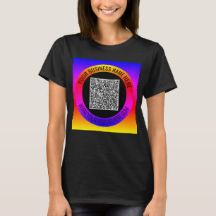 Exemplo de Camiseta Comercial de Código QR para de