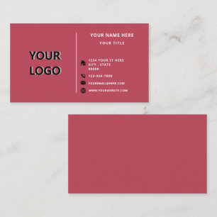 Exemplo de Cartões de Visita Empresariais Personal