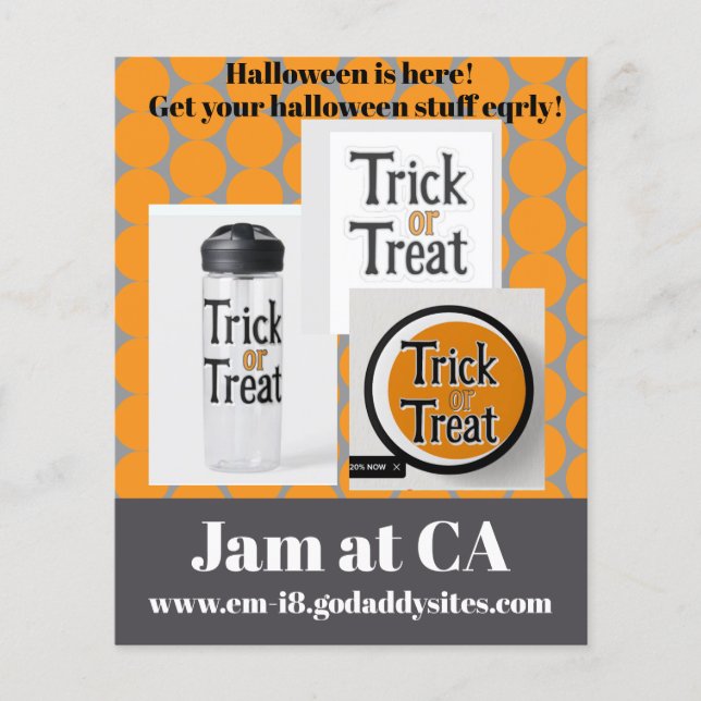 Exemplo de folheto (Frente)