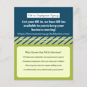 Exemplo de folheto comercial