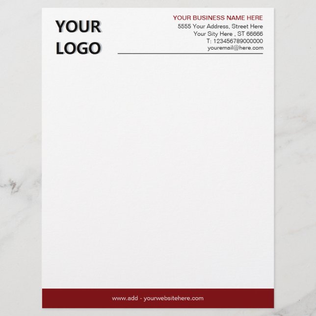 Exemplo de Papel Timbrado Personalizado com Logoti (Frente)