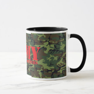 Exército da caneca perfeita das mães