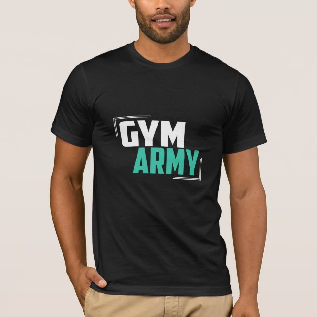 Exército de Gym - Camisa de Gym (Frente)