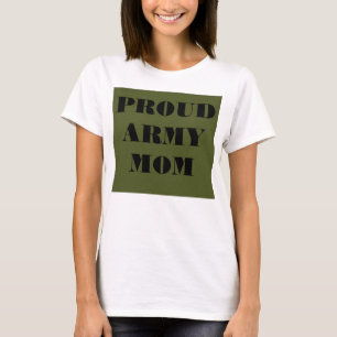 Exército Orgulhoso de Camisas T Mãe