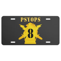 Exército - PSYOPS w Branch Insignia - 8º Batalhão