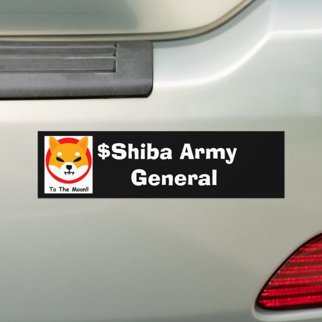 EXÉRCITO SHIBA: Adesivo geral (No carro)