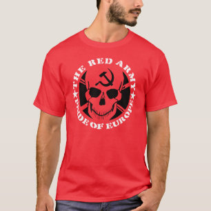Exército vermelho - orgulho do t-shirt de Europa