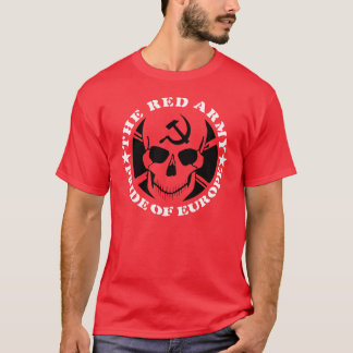 Exército vermelho - orgulho do t-shirt de Europa