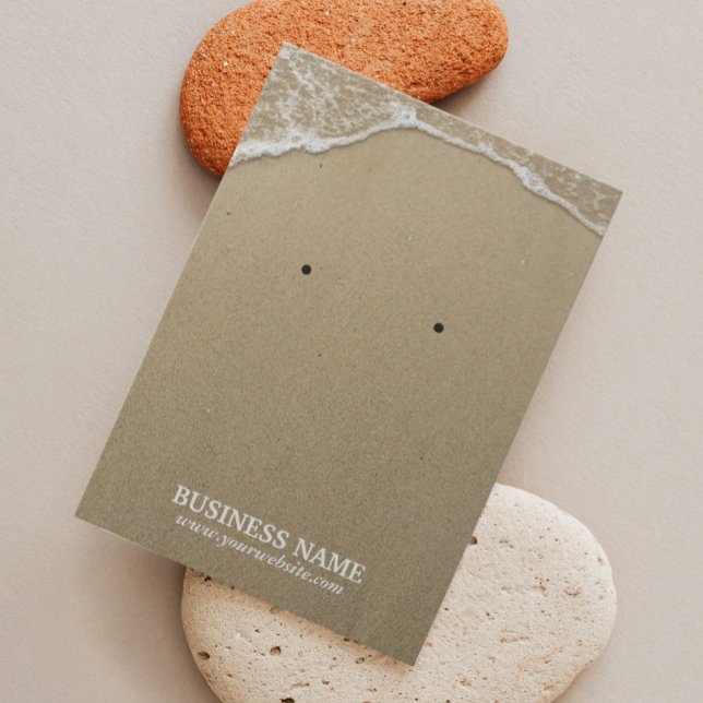 Exibição de Água de Praia e Areia de Verão (Criador carregado)