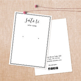 Exibição de Borda de Assinatura Manuscrita Branca