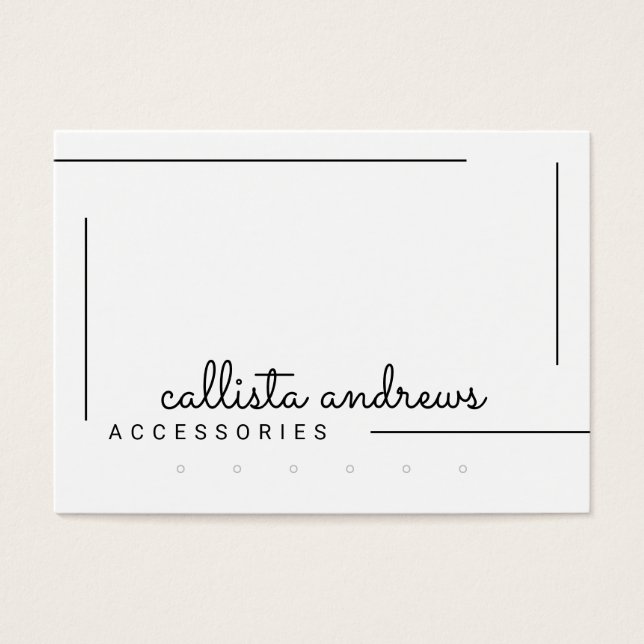 Exibição de Leituras de Script de Borda Preta Simp (Frente)