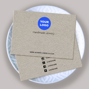 Exibição de Marca do Kraft para adição personaliza