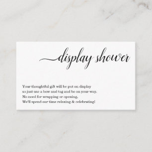 Exibir Inserção de Chá para Convite