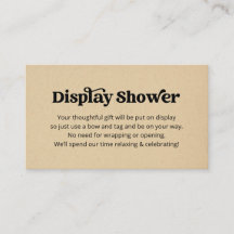 Exibir Inserção de Convite de Chá