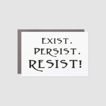 Exista. Continue. Resistam!