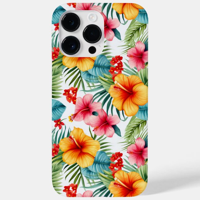 Exotic Watercolor Hawaiian Floral (Verso)