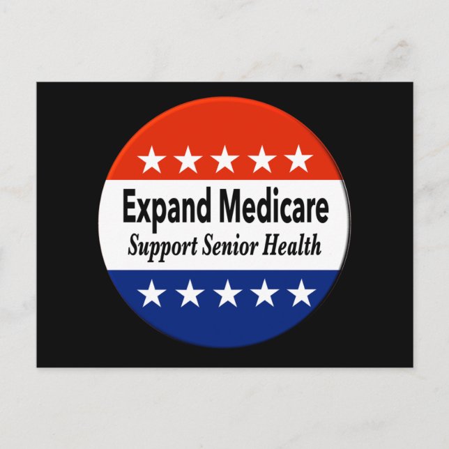 Expanda Medicare para suportar o cartão postal de  (Frente)