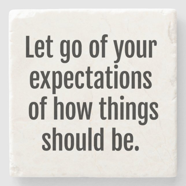 Expectativas de Porta copos de pedra (Frente)