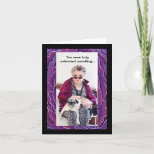 Explique isso ao seu Cartão de Saudação da Avó