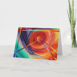 Exploração - Cartão de saudação Abstrato