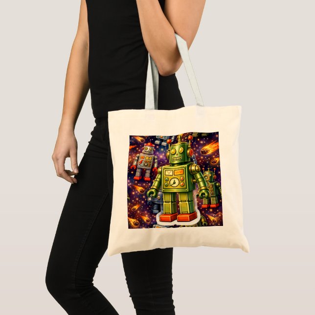 exploração de bolsa tote arte cósmica (Frente (produto))
