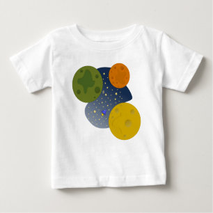 Exploração espacial - T-Shirt bebê