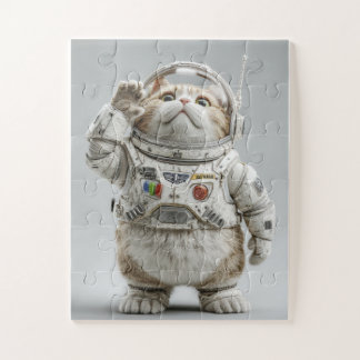 Explorador de Gatos Astronautas - Quebra-cabeça de