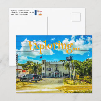 Explorando... o cartão postal das Chaves da Flórid