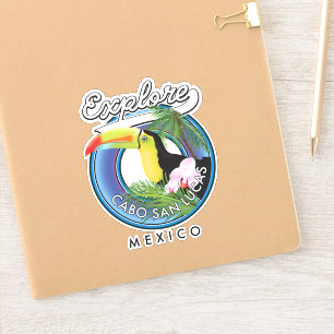 explorar cabo san lucas méxico viagem adesivo