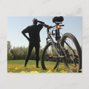 Explorar em um cartão postal de bicicleta 2