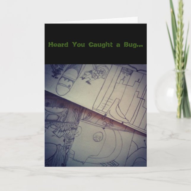 "ExploraStory Esboços" Cartão de Melhoras (Frente)