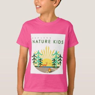 Explore a natureza com gráficos de camiseta para