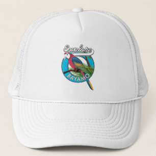 Explore Boné de Caminhoneiro com Logo Retro do Hav