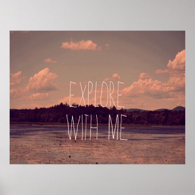 Explore com o Poster Me (Frente)