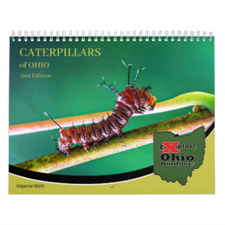 Explore Ohio Outdoor Caterpillars Calendário segun