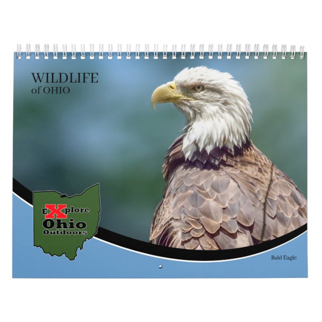 Explore Ohio Outdoors Calendário da Vida Selvagem  (Capa)