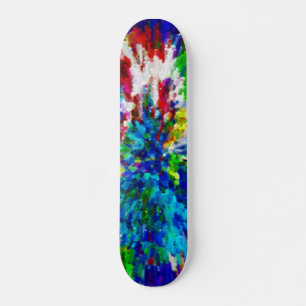 Explosão de cor ~ skate