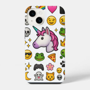 Explosão de Emoji com Vibrações de Unicórnio